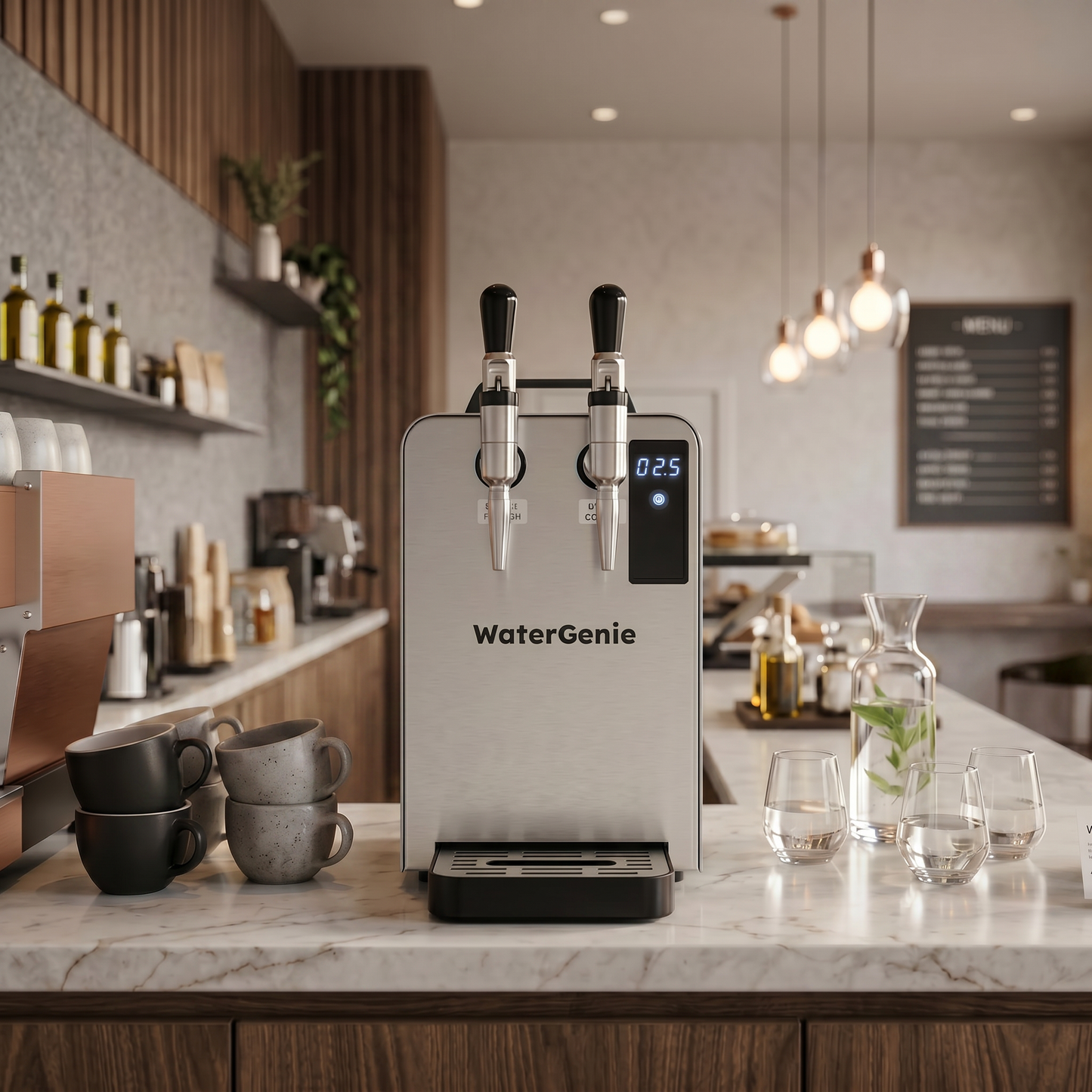 WaterGenie™ Pro Sparkling Water System
