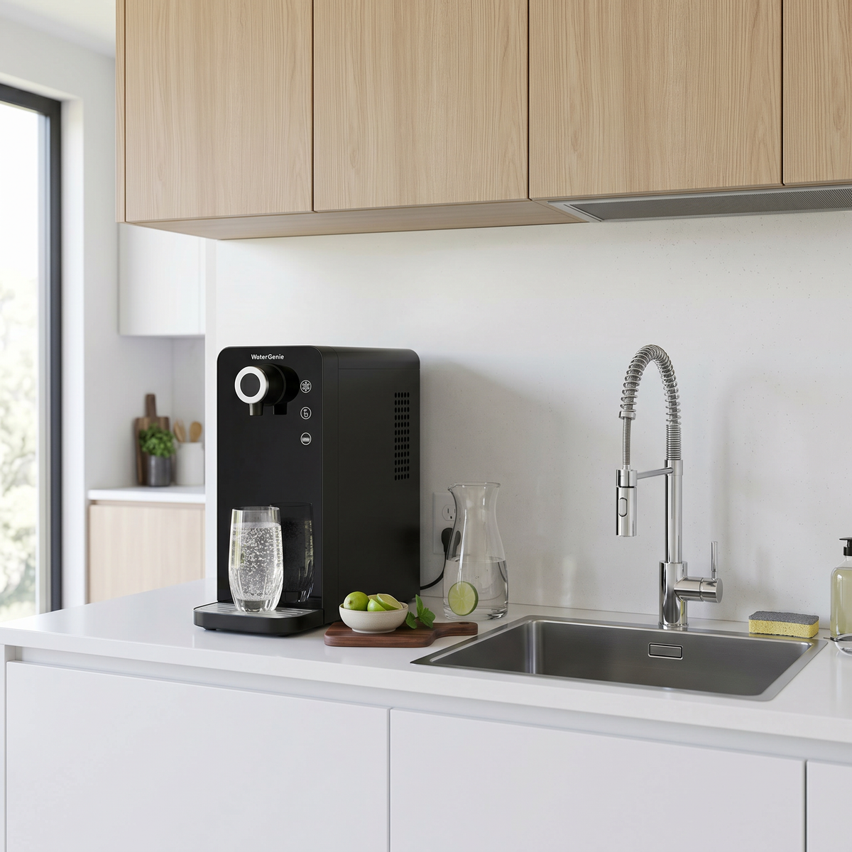 WaterGenie™ Countertop Sparkling Water System