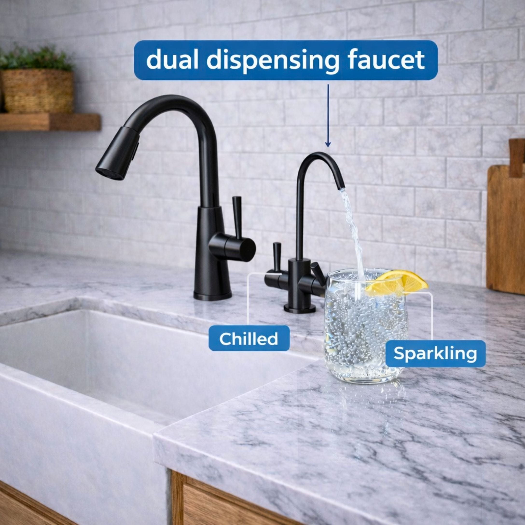 WaterGenie™ Undercounter Sparkling Water System